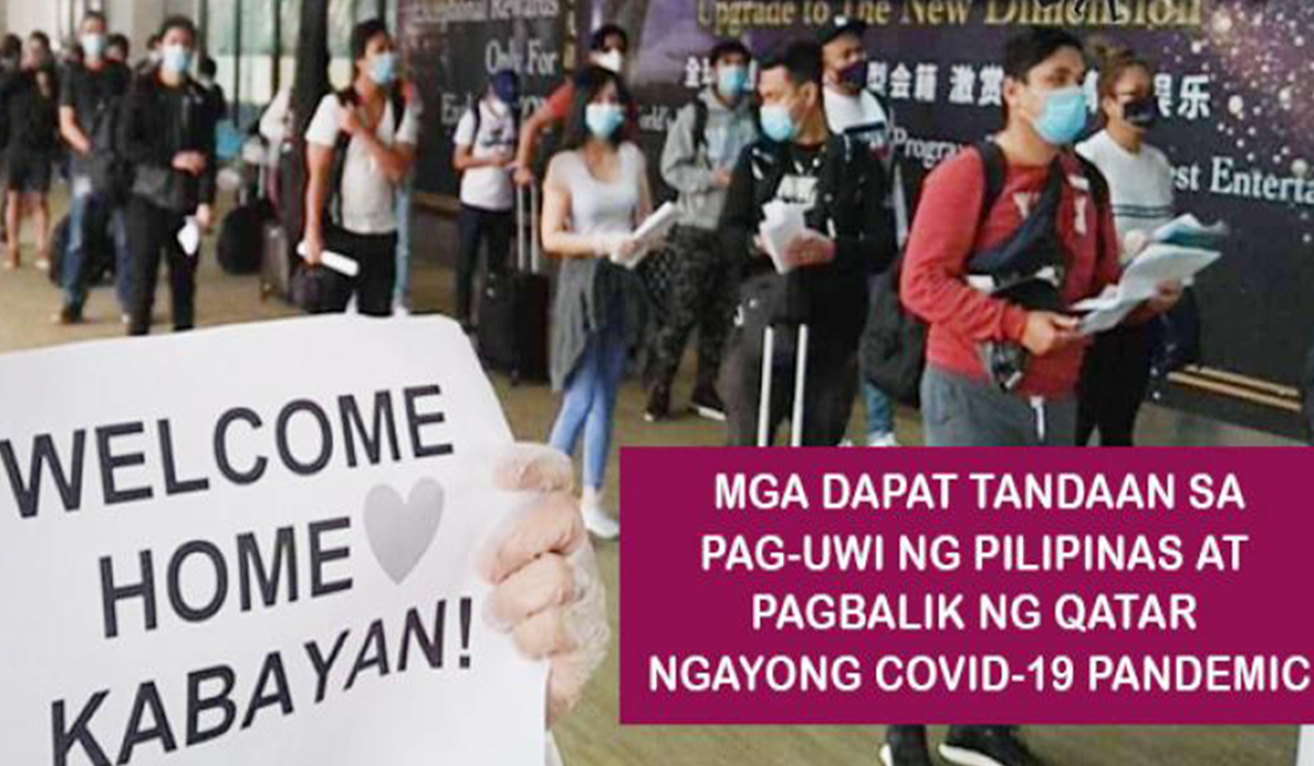 Makakauwi ba ng Pilipinas at makakabalik ng Qatar? Alamin dito